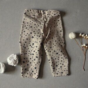 Baby Gap Star Patterned Beige Leggings